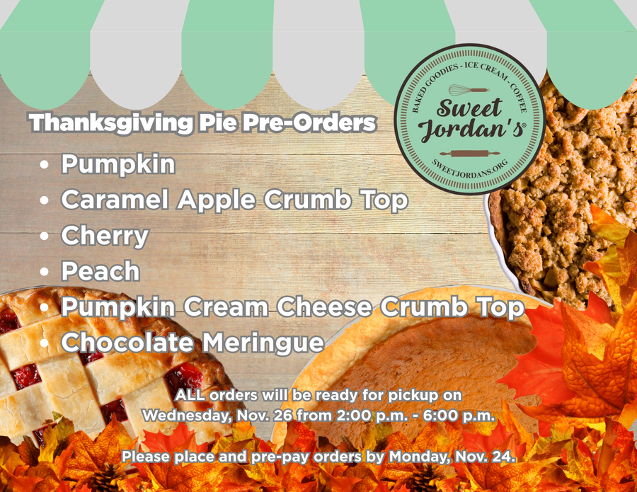 Thanksgiving Pie Pre-Order